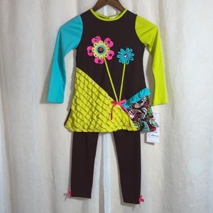 Rare Editions Brand New girls colorful outfit
